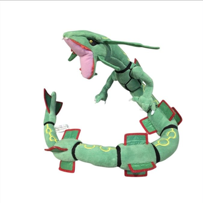 Large 32” Rayquaza Pokemon Center Poke Plush Bendable Posable Stuffed Doll 2014