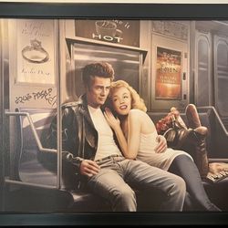James Dean And Marilyn Monroe Frame