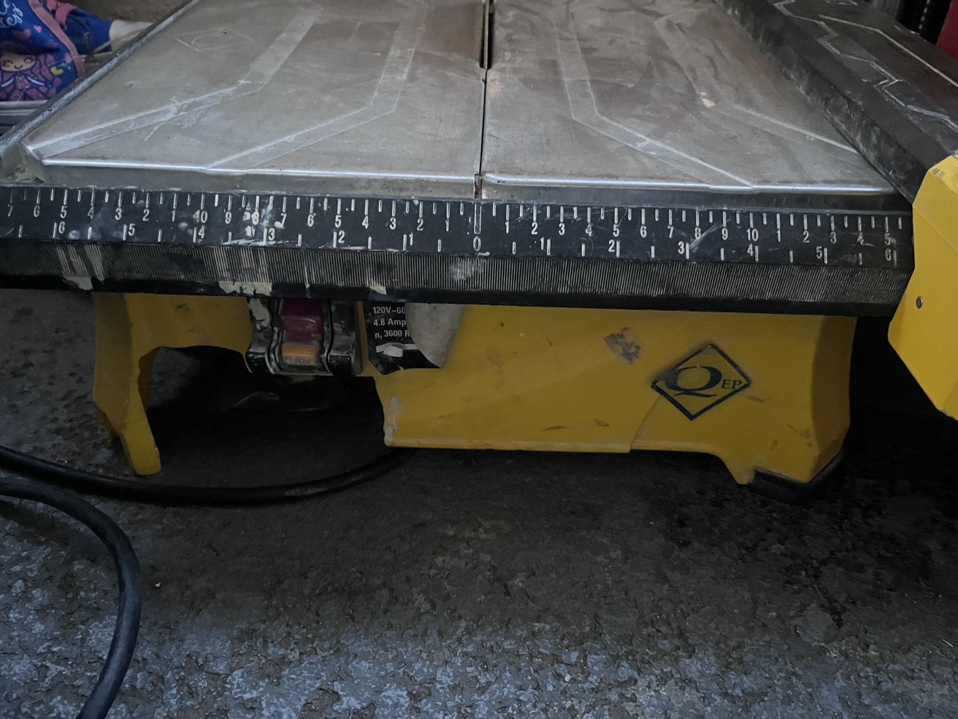 Table Saw Works Fine