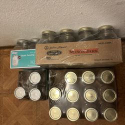 Canning Jars, Quart Size