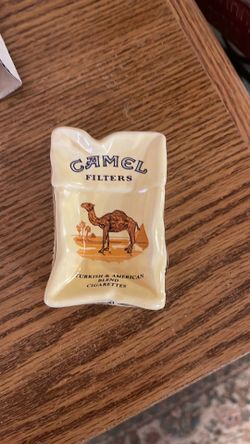 Vintage camel ashtray
