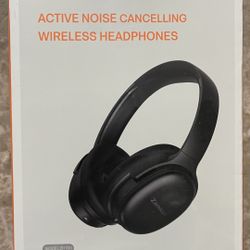 🔥🔥Zamkol Noise Cancelling Headphones, Wireless Over Ear Bluetooth Headphones, 40H Playtime, Hi-Res Audio, Deep Bass, Memory Foam Ear Cups🔥🔥