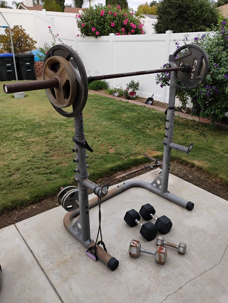 Boss Barbell Weight Set