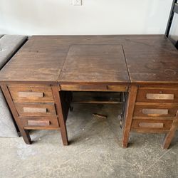 Antique Typewriter Desk