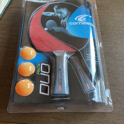 Cornilleau Duo Pack Table Tennis Racket & Ball Set