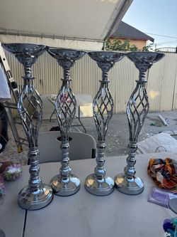Silver Centerpieces