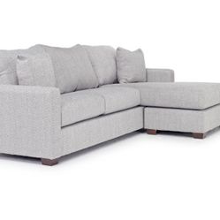 Sofa With Reversible Chase And Ottoman