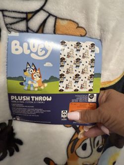 Bluey Halloween Blanket