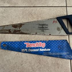 BenchTop 10 Pt. Crosscut Handsaw from Kmart's house brand