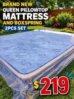 🟢NEW  PILLOWTOP SET $219