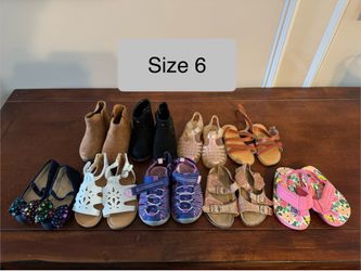 Girls Shoes, Size 6