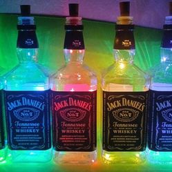 Jack Daniel's Light Up Bottles