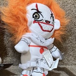 Pennywise IT 8” plush New Halloween
