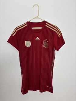 Adidas Spain 2014 Home Jersey Women’s Size L