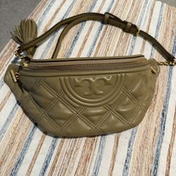 Tory Burch Belt Bag Pebble stone Limited Edition 