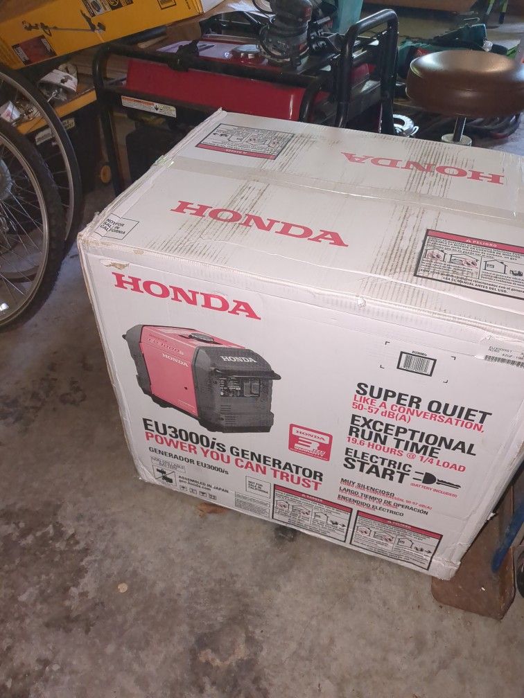 New Inbox Honda Eu3000is Generator