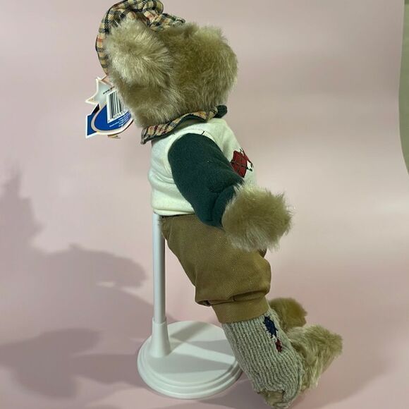 Crosby Brass Button Bears Sports Bear Golfer Player 12" with Standard Plush NWT