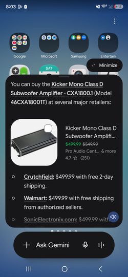 Very good kicker amp!