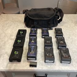 Lithium Ion Used Battery Packs With Carrying Case