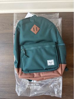 Herschel Heritage Youth Backpack - 26 L - Green/Brown