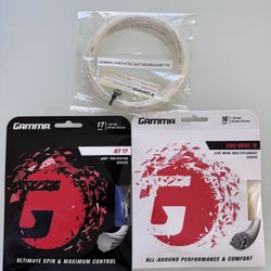 Gamma Tennis Strings Brand New