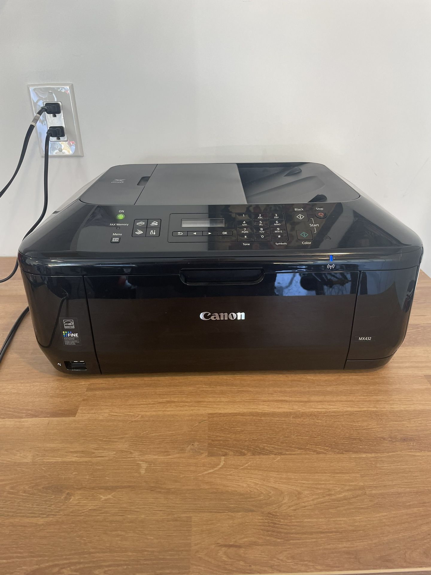 Canon PIXMA MX432 printer and scanner