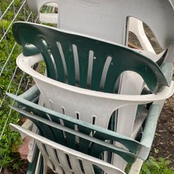 Free. Plastic Chairs 