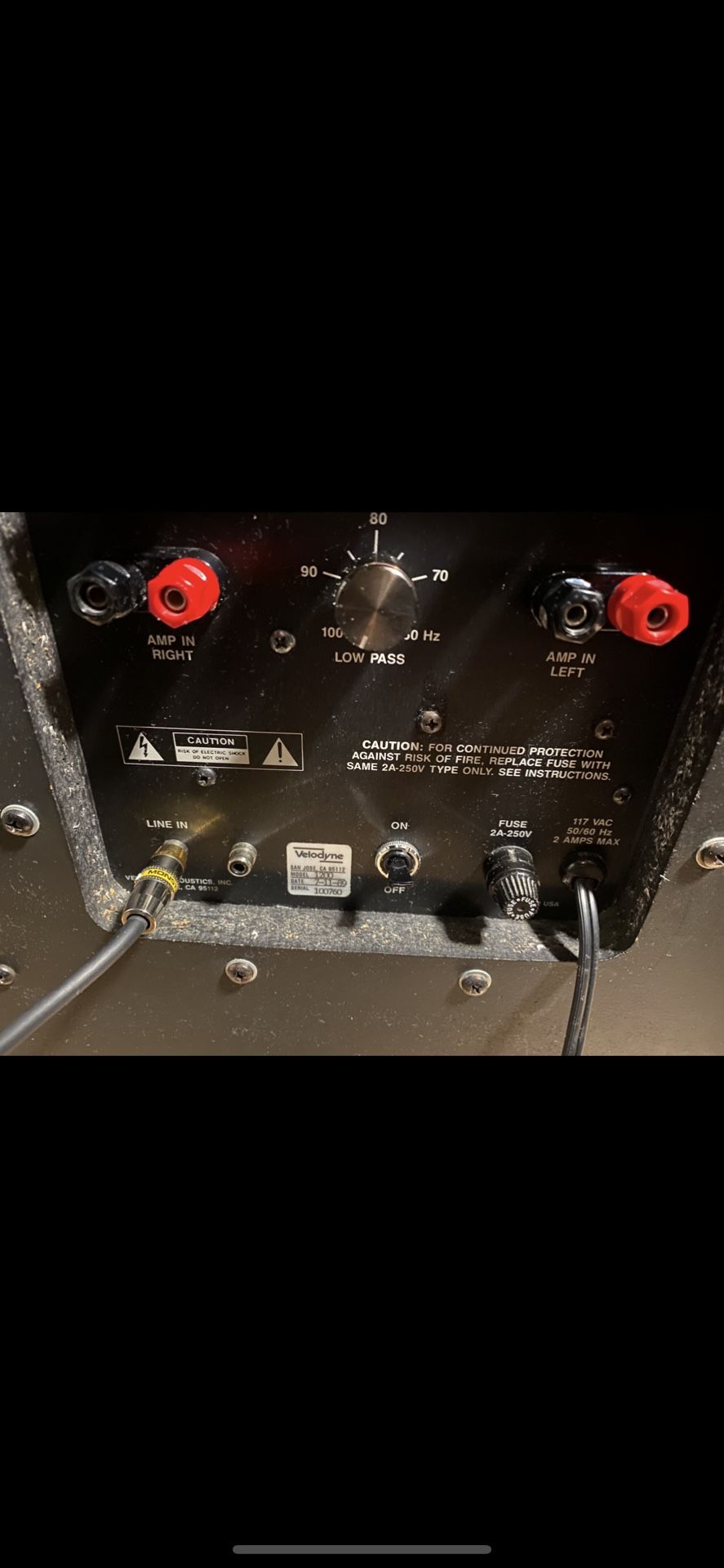 Velodyne SPL-1200 Series Powered 12”Subwoofer