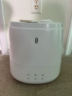 TaoTronics Ultrasonic Humidifier 6L. Warm and Cool Mist, Top Fill, Customized Humidity, Remote Control, Sleep Mode, LED Display, Whisper Quiet.