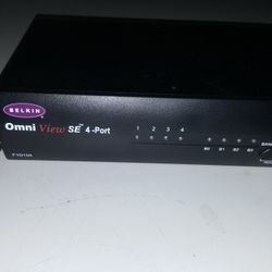 Belkin OmniView SE 4-Port KVM Switch