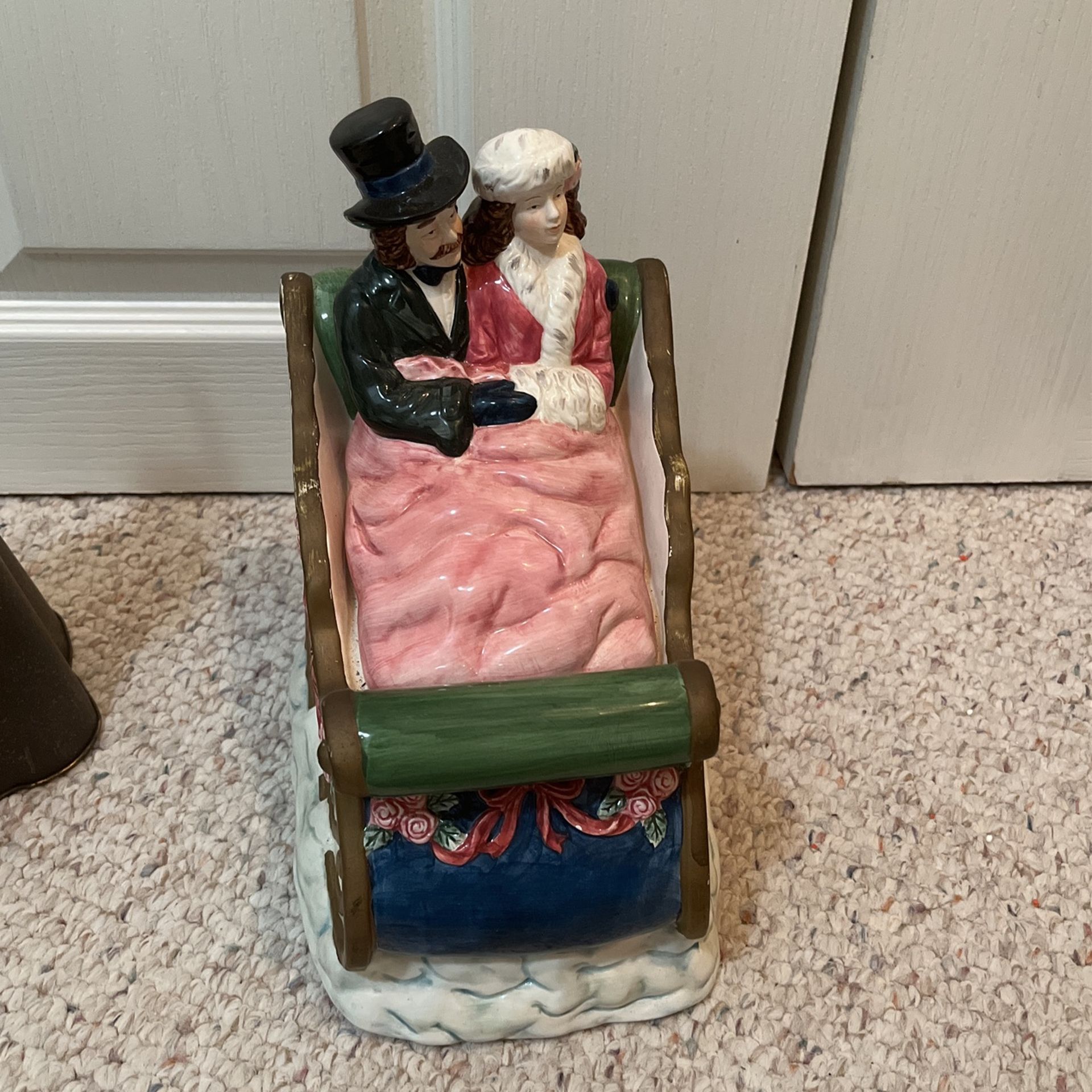 Christmas Cookie Jar-excellent condition
