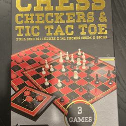 Chess And Tic Toe Game For Kids 