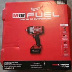 Impact Wrench Milwaukee Kit Brand New 
