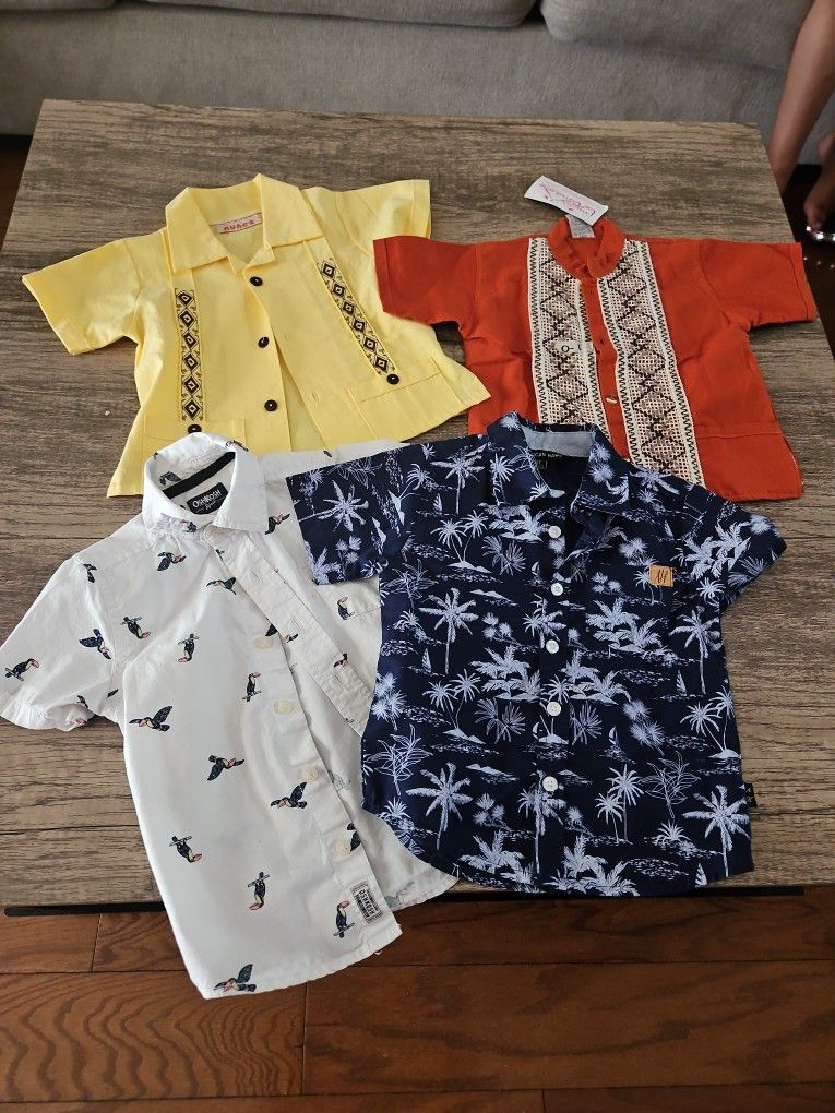 Guayaberas size 2 and 3