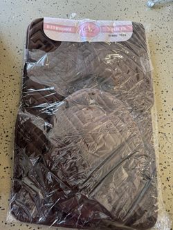 3 Piece Foam Bathroom Set