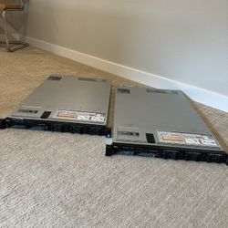 2x Dell Poweredge R630s