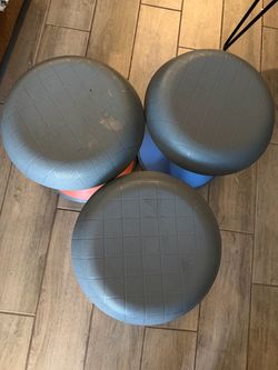 Set of 3 Wobble Stools