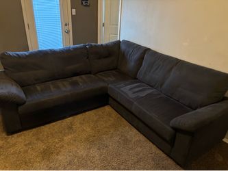 Grey sofa sectional set