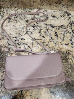 Pink crossbody purse