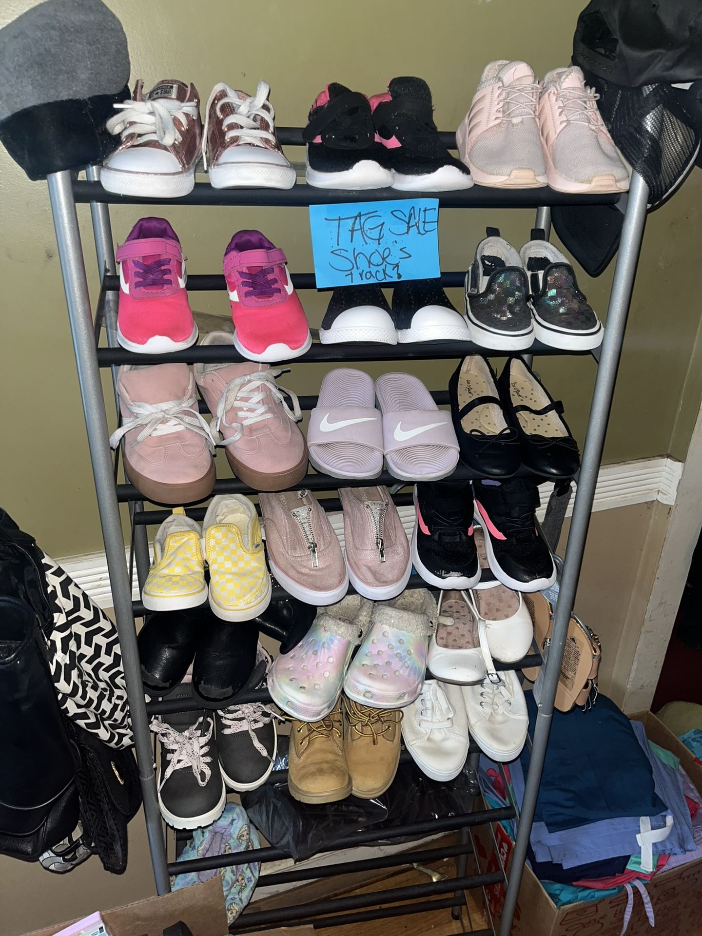 Lightly Used Kids Shoes Sizes 7-12
