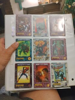 2002  - 11 /SPIDERMAN CARDS.( ART BOX )  ALL ONE PRICE!  PICK ⛏️ UP ONLY
