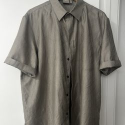 Mens Oblique Short Sleeve Shirt