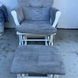 Ottoman Rocking Chair Set 