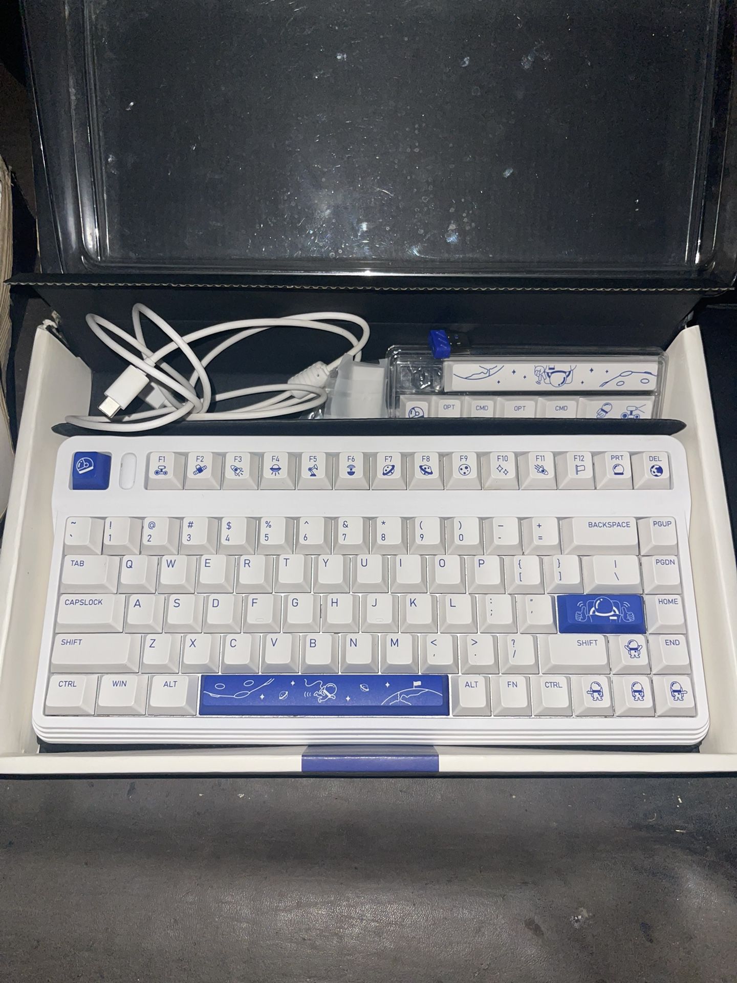  Iqunix L80 TKL RGB ‘Cosmic Traveler’ Mechanical Keyboard 