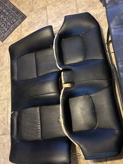 Black interior rear seats sc300 sc400