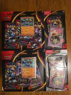 Pokémon Mega Evolution: Pitch Black Blister Packs – Sealed