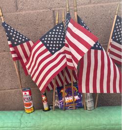 4th of july flags