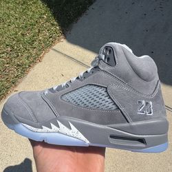 Jordan 5 wolf grey ( Read description )