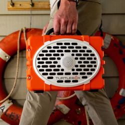 TURTLE BOX SPEAKER - Waterproof, Bluetooth, Portable Outdoor Speaker