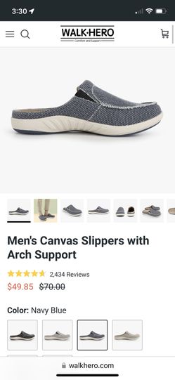 Canvas Slippers- Gecko Man